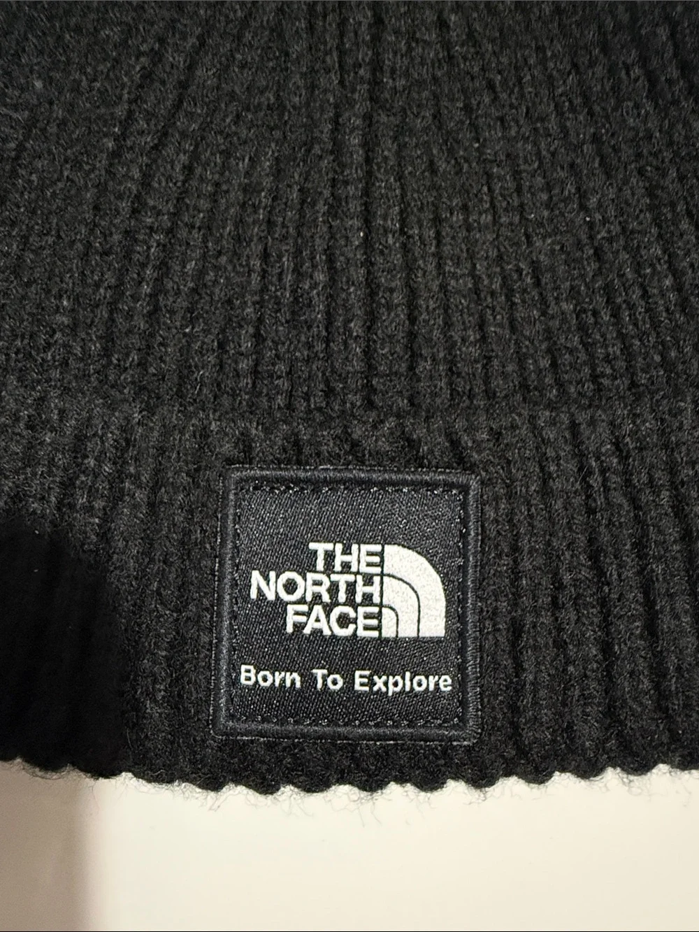 The North Face Kids Black Pom Pom Beanie Sz 2T/3T